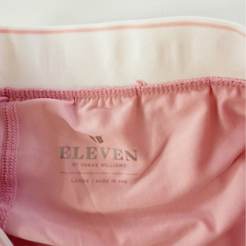 Eleven by Venus Williams Skort Women Large Pink White Baseline Tennis Pickleball - Picture 3 of 10